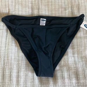 BRAND NEW old navy swim bikini bottom black medium